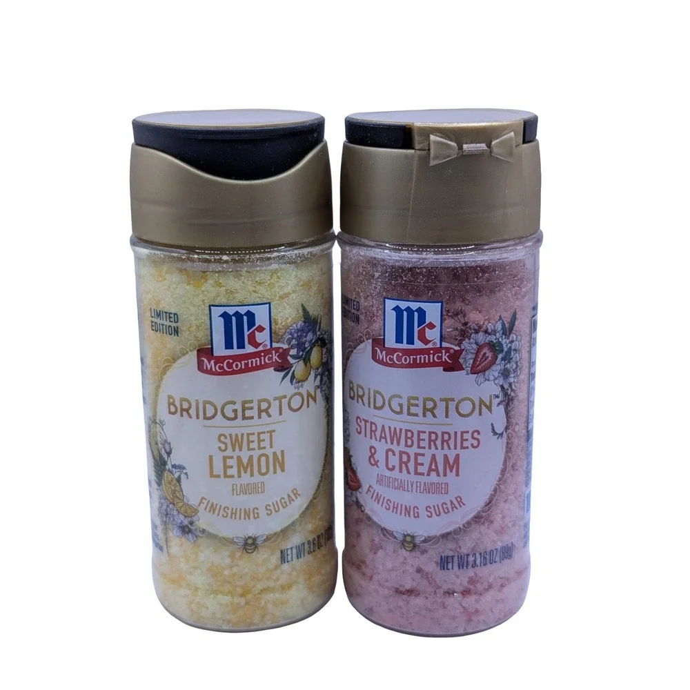 McCormick Bridgerton Finishing Sug4r Sweet Lemon+Strawberries & Cream Limited